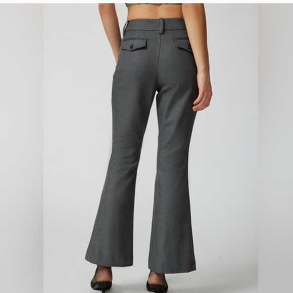 NWTGray work pants with a flared leg - Picture 2 of 9